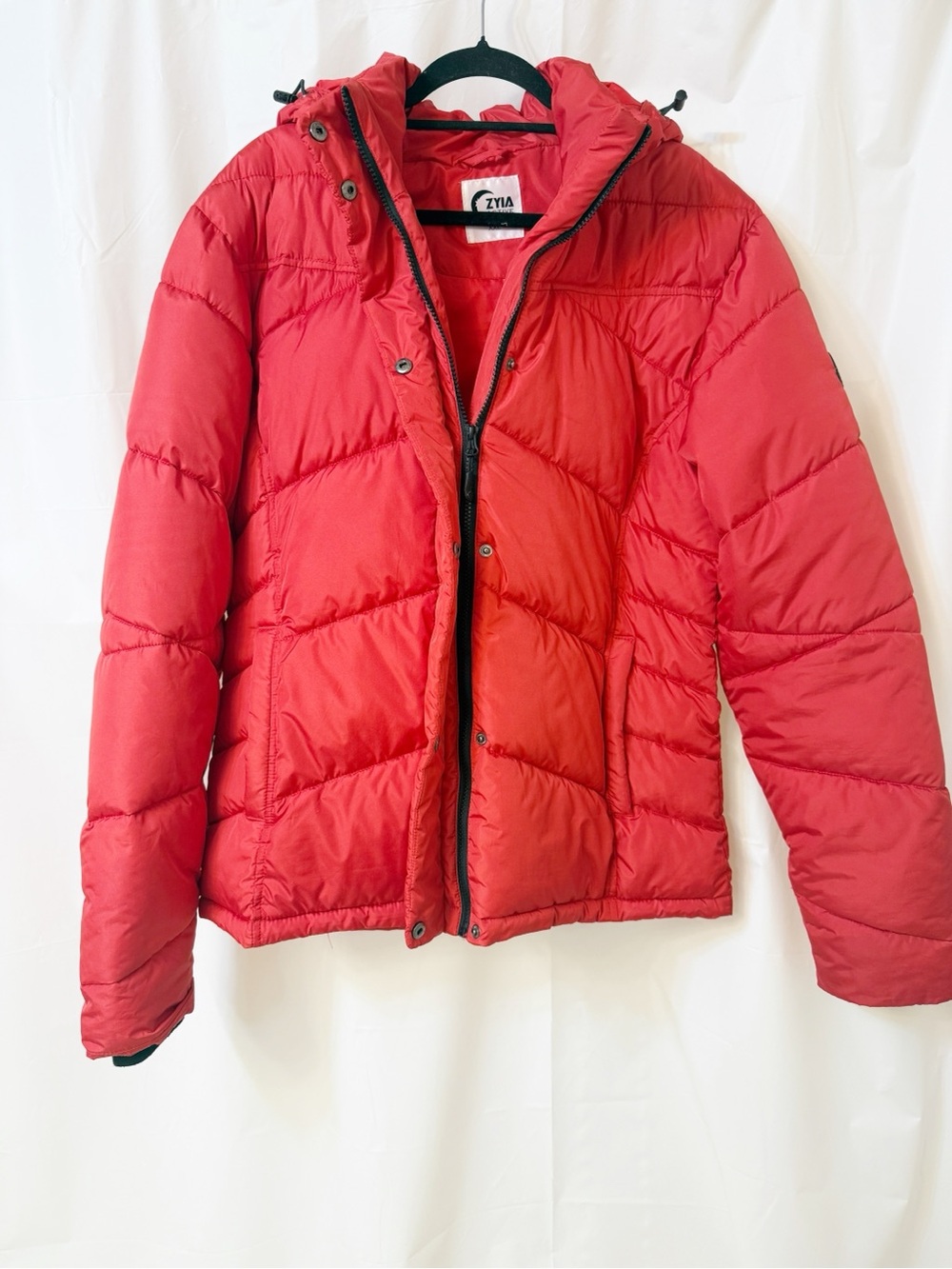 Zyia Active Expedition Puffer Jacket Sierra Red XXL